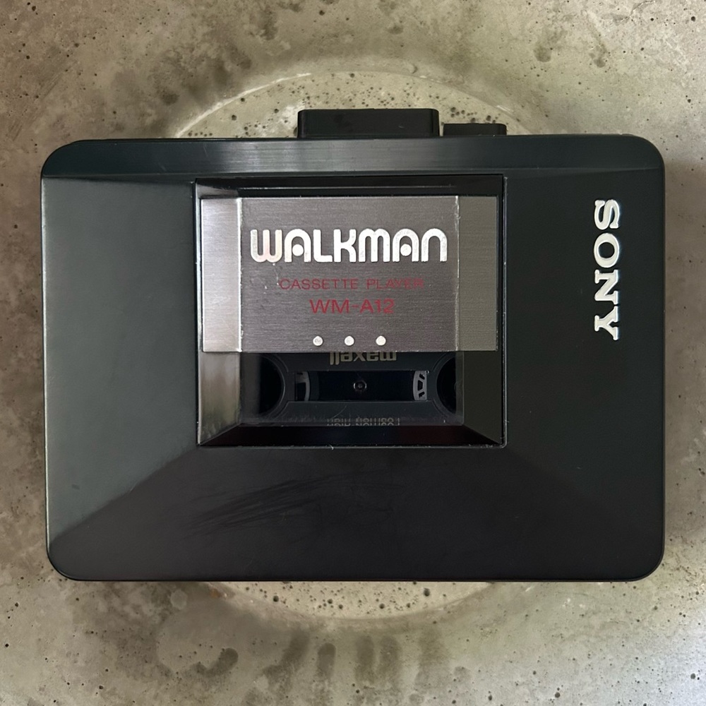 Refurbished Sony Walkman WM-A12 Cassette Player